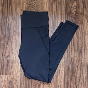 (athleta) black logo leggings